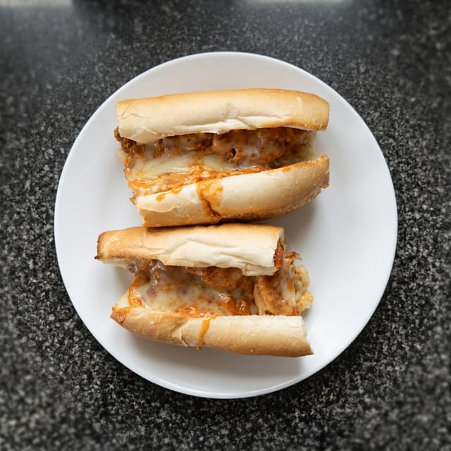 Chicken Vodka Parm Sub.